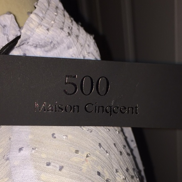 500 Maison Cinqcent Ladies Sleeveless Top Sz Small - Picture 3 of 13